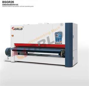 BSGR26 2600 mm Working Width 8 ft Width Plywood MDF Board One Side One Head Wide Belt Calibration Sander