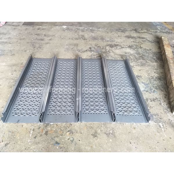 19 Steps Scaffold Plank Roll Forming Machine For UK & UAE