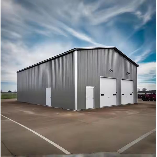 Hurricane Proof Prefabricated Steel Structures Building Large Span 2000-10000mm Height