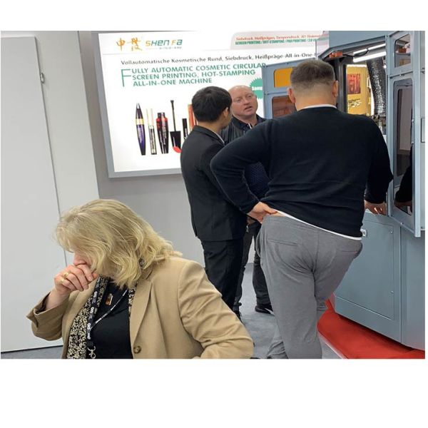 Automatic UV Screen Printing Machine for Round Oval Square Bottles