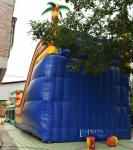 Customized Giant Inflatable Palm Tree Slides Inflatable Bouncy Castle With