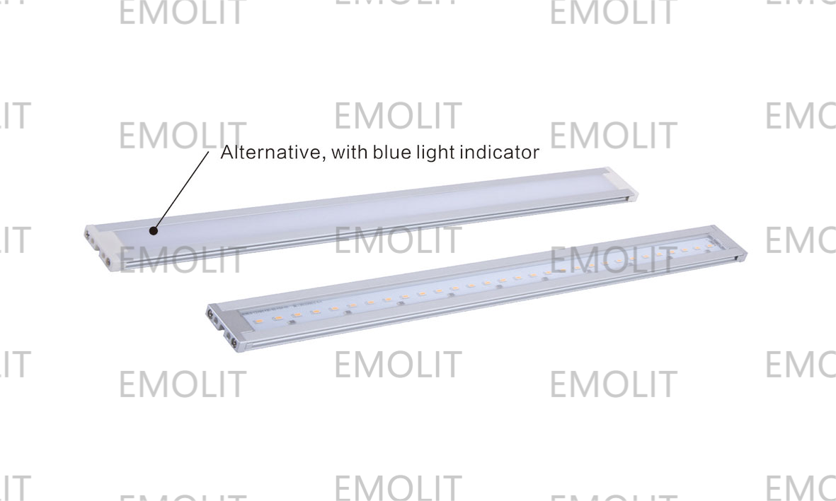 Aluminium Super Slim 5mm Housing Touch Switch LED Furniture Cabinet Lamp High Lumen CE Approval