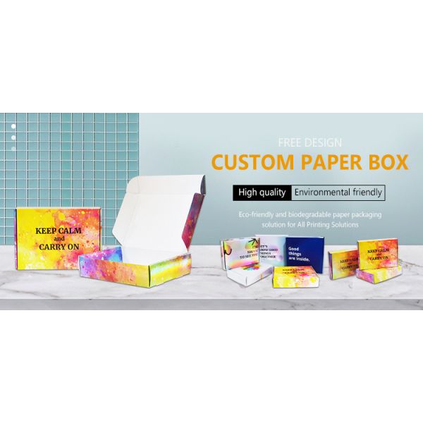 Custom Size Accepted Folders Box Eco-Friendly Personalised Large Paper Mailer with Logo