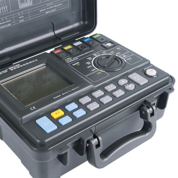 3 Pole / 4 Pole Earth Resistance Tester Confirm And Inspect The Grounding Engineering