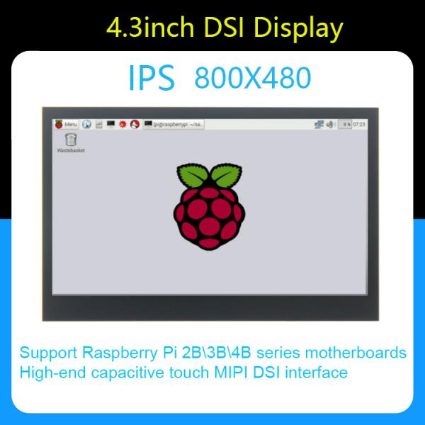 4.3 Inch Raspberry Pi Tft Display Module 800x480 MIPI Capacitive Touch Screen