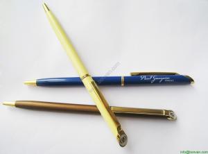 China resin metal pen, resin top pen, dome resin logo metal pen on sale