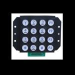 Zinc Alloy Backlit Numeric Keypad Aging Resistant With Abs Frame
