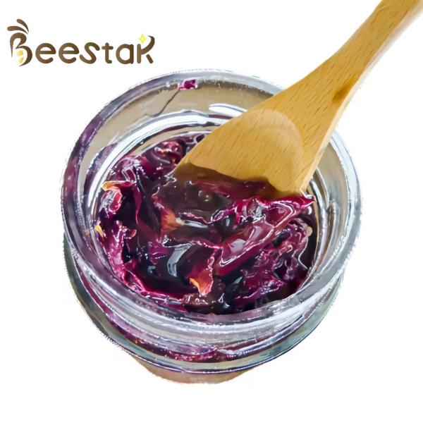 Buy Pure Raw Honey Natural Bee Honey No Additive Rose Petal Jam With Honey Tea Sauce Rose Flavored Honey at wholesale prices