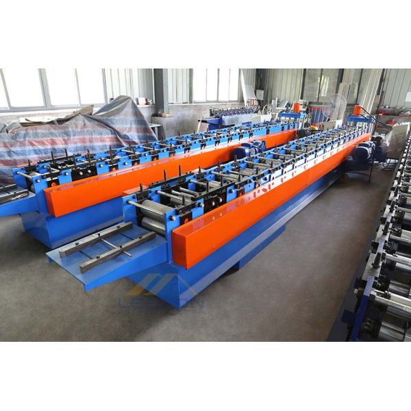 Easy Operation Door Frame Roll Forming Machine 240mm High Speed Steel