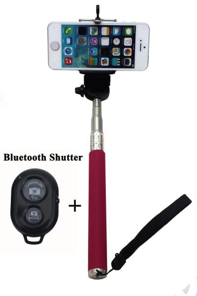 Buy Handheld monopod with remote for ios 4.0 / android 3.0 Smartphone Bracket at wholesale prices