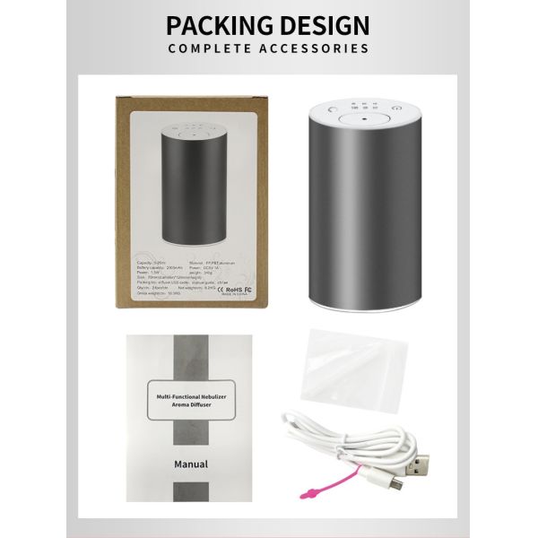 20ml Pure Essential Oil Waterless Nebulizing Diffuser