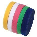 Customized nylon polyester self adhesive hook and loop strap