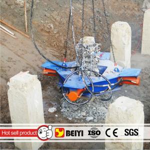 China Beiyi BYP500S Construction piling machine hydraulic round pile breaker concrete core cutting machine on sale