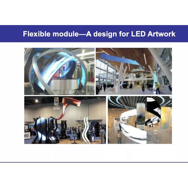 Commercial HD Rental LED Display Flexible 3D Full Color SMD1921