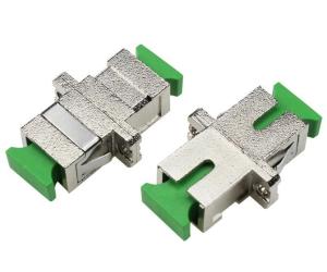 China Singlemode SC Simplex Connector , SC APC Coupler for LAN on sale