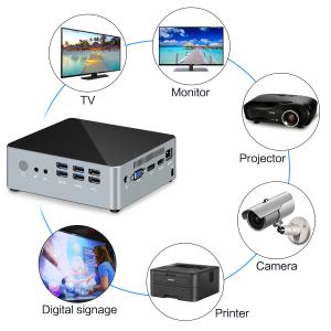 Quality KC3-I5 7200U Ultra Compact Pc / High Performance Mini Pc Small Fast Quiet for sale
