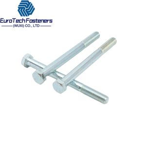 Quality ISO 4014 DIN 931 Hex Head Semi Thread Bolts Half Threaded Bolts Class 8.8 10.9 M20 M12X40 for sale