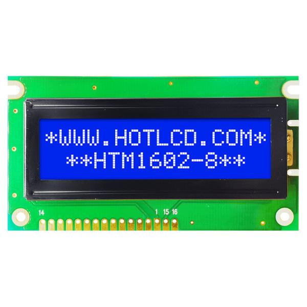 Buy 2X16 LCM Character LCD Module With Green Backlight HTM1602-8 at wholesale prices