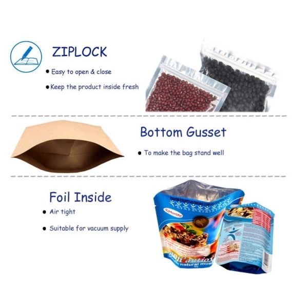 Custom clear transparent reusable and disposable plastic stand up drinking fruit juice packing pouch bag with straw