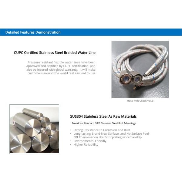 Triple Mode Retractable Sprayer Kitchen Bar Faucets for sink