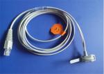 Palco Spo2 Sensor Probe , Soft Tip / Spo2 Finger Probe 3m Cable Length