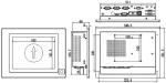IPPC-0803T3 8 Inch PC Touch Panel Capacitive Touch HM76 Chip Notebook CPU Dual