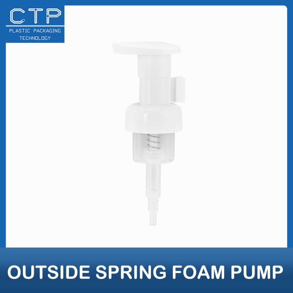 Buy 304/316 Spring 30mm Foam Pump With Method Of Lock With Clear Overcap at wholesale prices