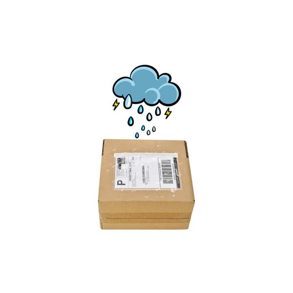 9527 Product 7.5" x 5.5" Clear Adhesive Top Loading Packing List / Shipping Label Envelopes 