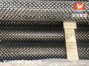 China Alloy Studded Fin Tube A213 T9 WITH 11-13CR Stud Water Tube Boilers on sale