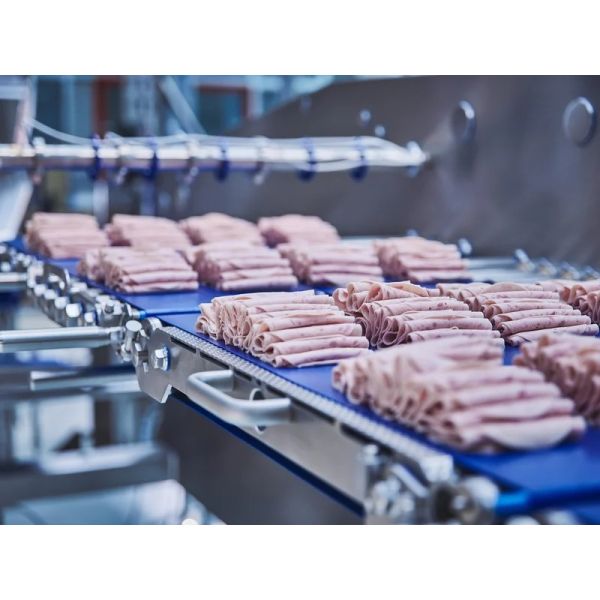 High Output / Safety CNC Controlled Frozen Meat Slicing Machine For Multifunction Industrial