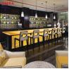 Buy cheap Custom Luminous Plexiglass Bar Counter Custom Resin Glass Reception Bar from wholesalers