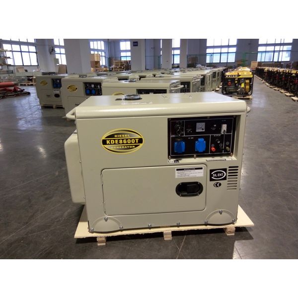 1 Phase 6000 Watt Diesel Generator , Diesel Backup Generators For Home
