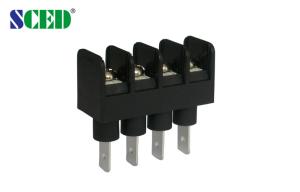 Quality Right Angle Barrier Terminal Block Connector , Electrical Terminal Blocks for sale