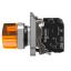 China Schneider Electric Rotary Pushbutton with Illuminated Switch XB4BK125B5 DPST-NO/NC Circuit and 3A at 24V Rated Current on sale