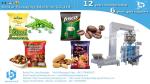 Breadsticks automatic weighing and pillow bag packing machine