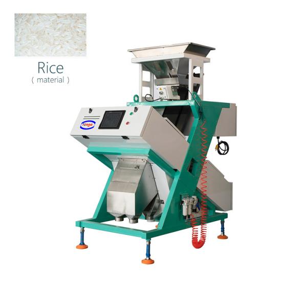 Buy CE CCD  64 Channel Rice Color Sorter Machine With Multiple Language System at wholesale prices
