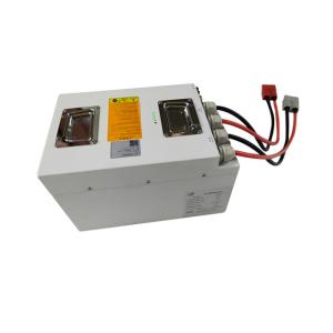 Quality Rechargeable Lithium Iron Phosphate Battery AGV 24V 60AH With LED for sale