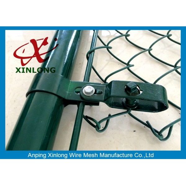 40 * 40mm Dark Green Chain Link Mesh Fence for Farm and Forest Protecting