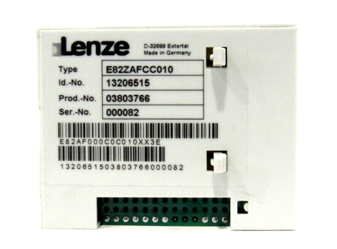 Series 8200 Vector E82ZAFCC010 LENZE 13000889 Can Pt Systembus Can Interface Module