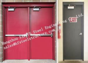 Quality Residential Steel Fire Resistant Industrial Garage Doors With Remote Control for sale