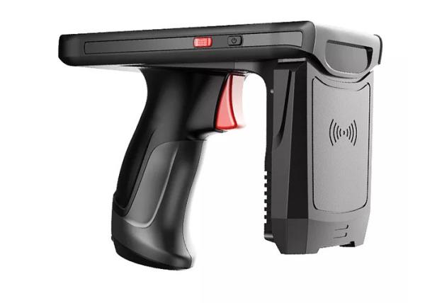 Buy Portable Android RFID UHF Reader Phone With Pistol Grip and 1D 2D Barcode Scanner at wholesale prices