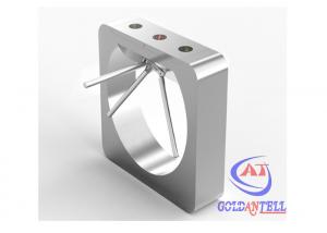 China Waist High intelligent metro airport turnstile coin operator qr barcode and RFID on sale