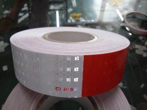 China High Intensity Reflective Conspicuity Tape , Reflective Safety Tape For Vehicles on sale
