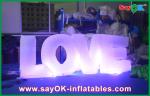 Proposal Led Inflatable Lighting Letter LOVE Party Decoration with 16 Different