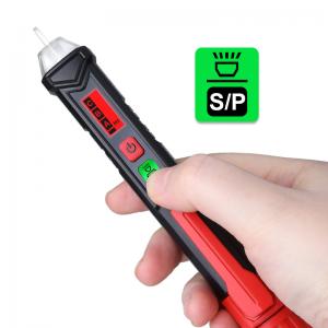 China HABOTEST HT100P Digital AC Phase Voltage Pen Tester LCD display detector NCV Safety Voltage Tool Non-Contact  Electrosco on sale