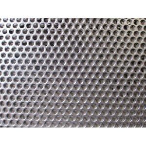 Mechanical Punching Hole Mesh 200mm Diamond Shape Wire Mesh
