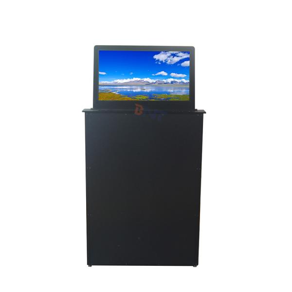 Buy 18.5 retractable monitor smart office computer lcd monitor lift mechanism for conference solution at wholesale prices
