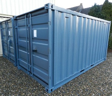 15 Foot Dry Van Shipping Container for Transportation External Dimensions 4550 x 2200 x 2260 mm Maximum Payload 5000kg