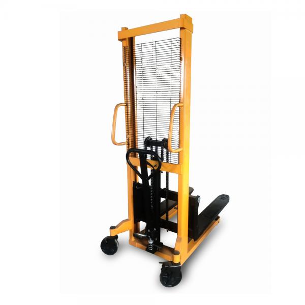Buy 1000KG KAD Hand Operated Manual Hydraulic Stacker Forklift at wholesale prices