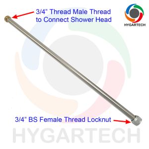 Thumb Control 8 Modes Hose Spray Wand With Swivel Head